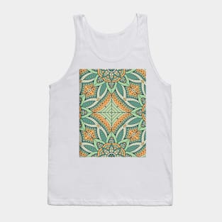 Mandala-design Tank Top